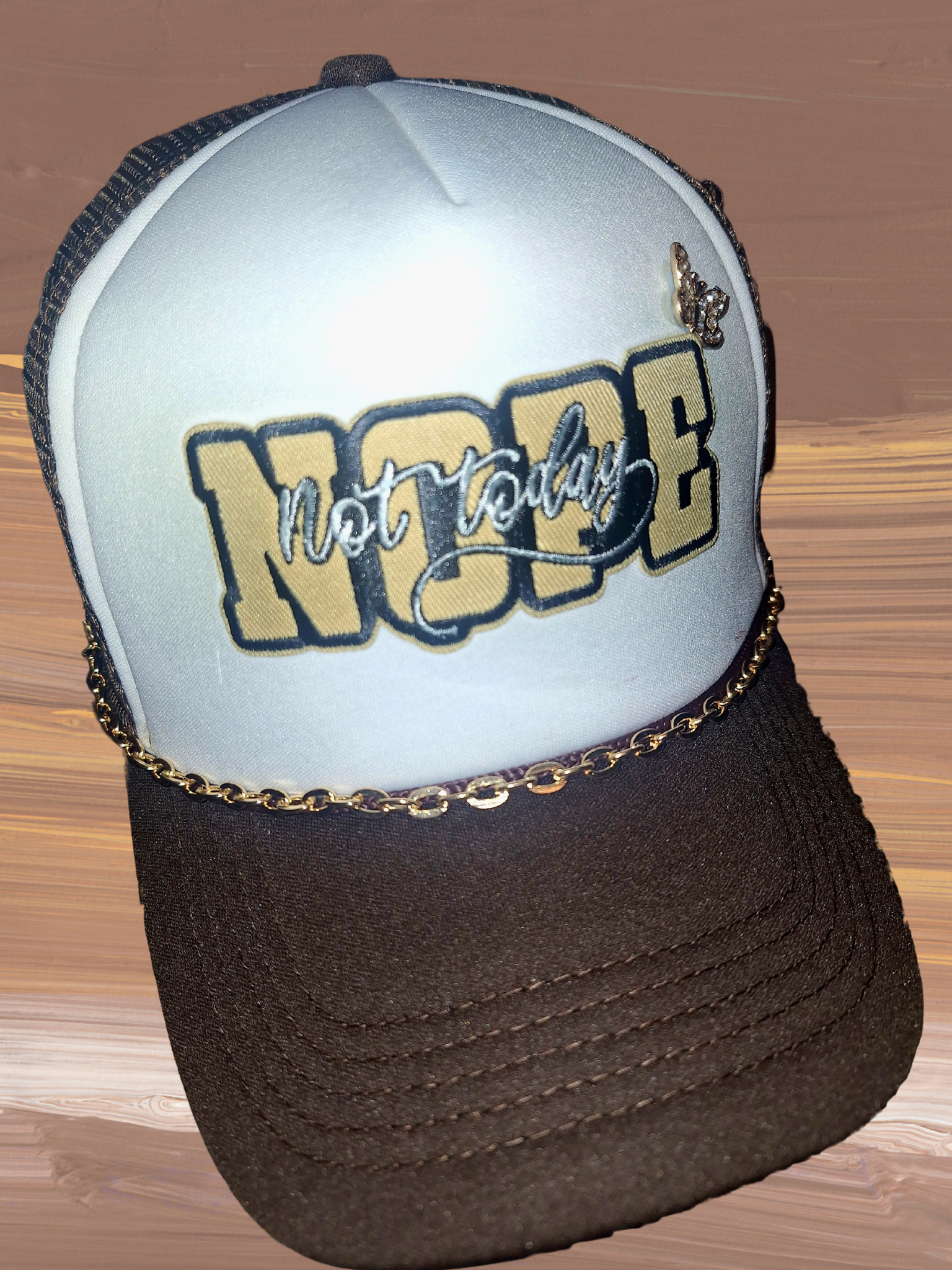 Nope “Not Today” Statement Trucker Cap